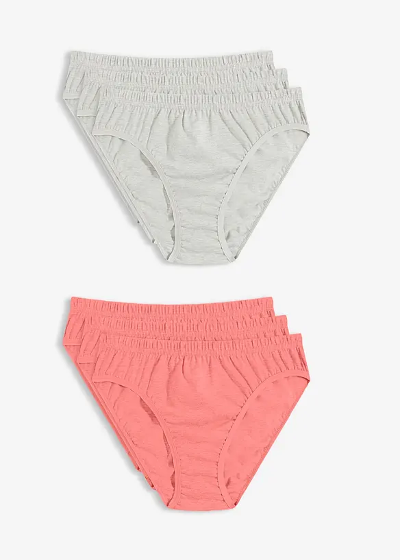Truse med myk bomull (6-pack), bonprix