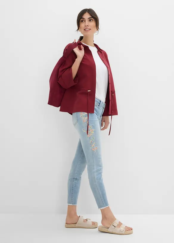 Skinny-jeans Mid Waist, cropped, bonprix