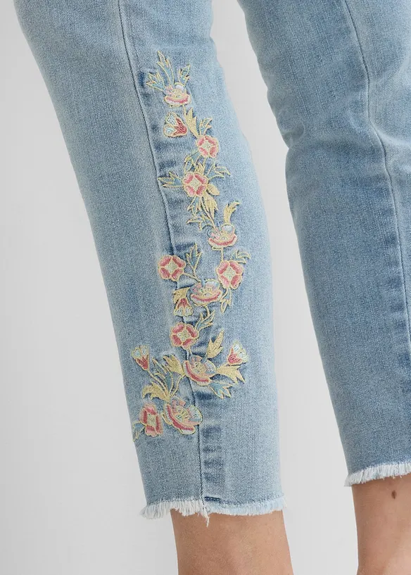 Skinny-jeans Mid Waist, cropped, bonprix