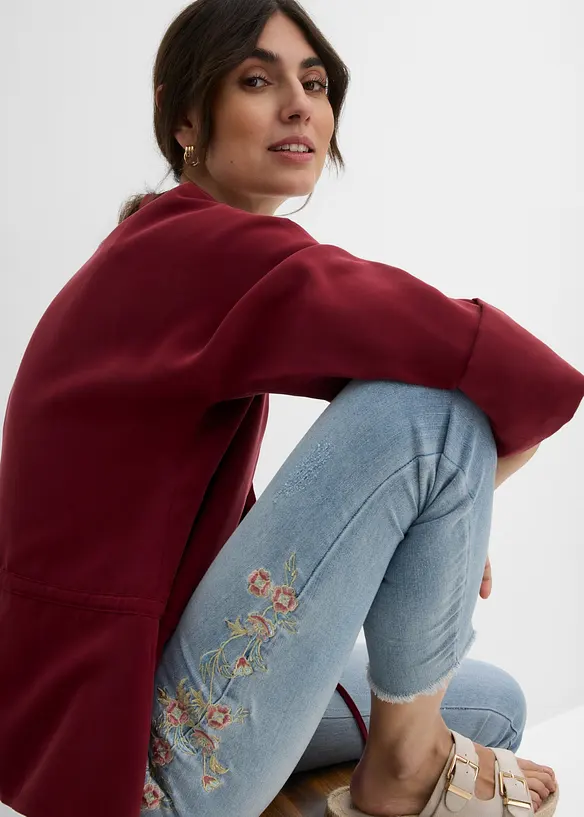 Skinny-jeans Mid Waist, cropped, bonprix
