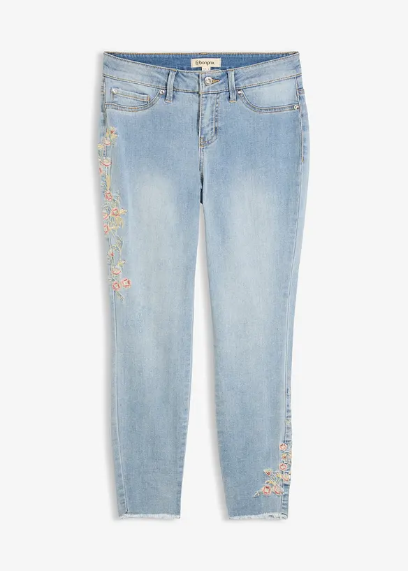 Skinny-jeans Mid Waist, cropped, bonprix