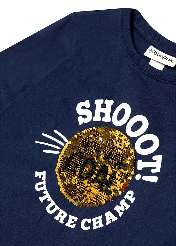 T-skjorte i 100% &oslash;kologisk bomull, bonprix