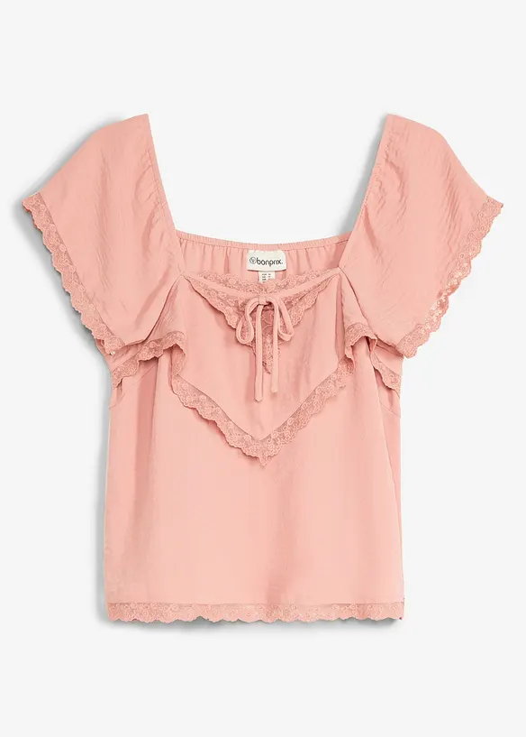 Bluse i lett krepp, bonprix