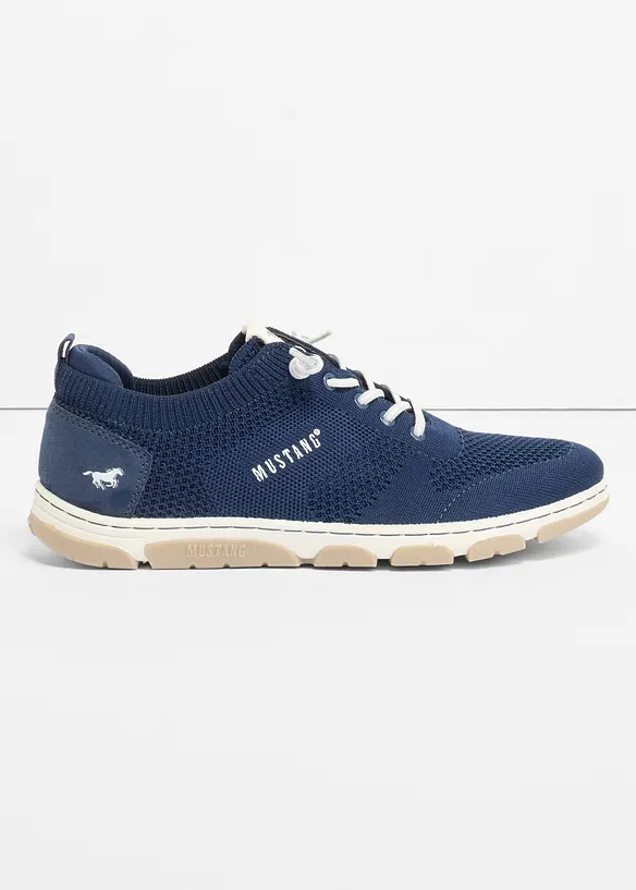 Barfot-sneakers fra Mustang med fleksibel s&aring;le, Mustang