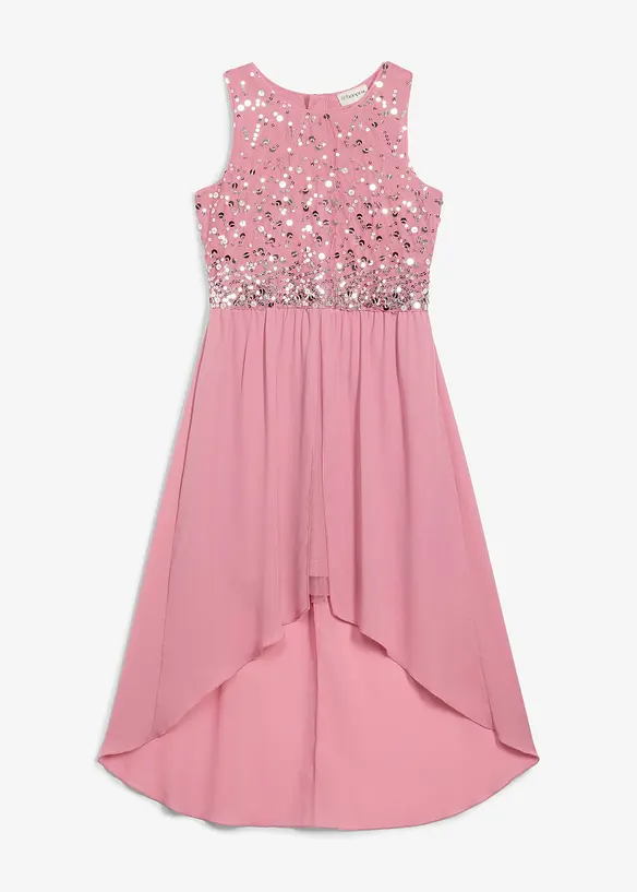 Kjole med forlenget bakstykke, bonprix