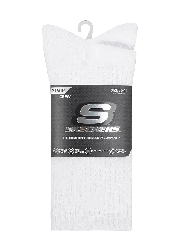 Tennissokker fra Skechers (3-pack), Skechers