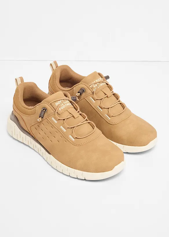 Slip-in-sneakers fra Dockers by Gerli med lett s&aring;le, Dockers by Gerli