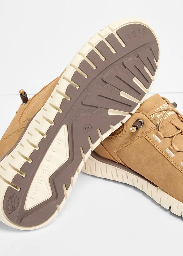 Slip-in-sneakers fra Dockers by Gerli med lett s&aring;le, Dockers by Gerli