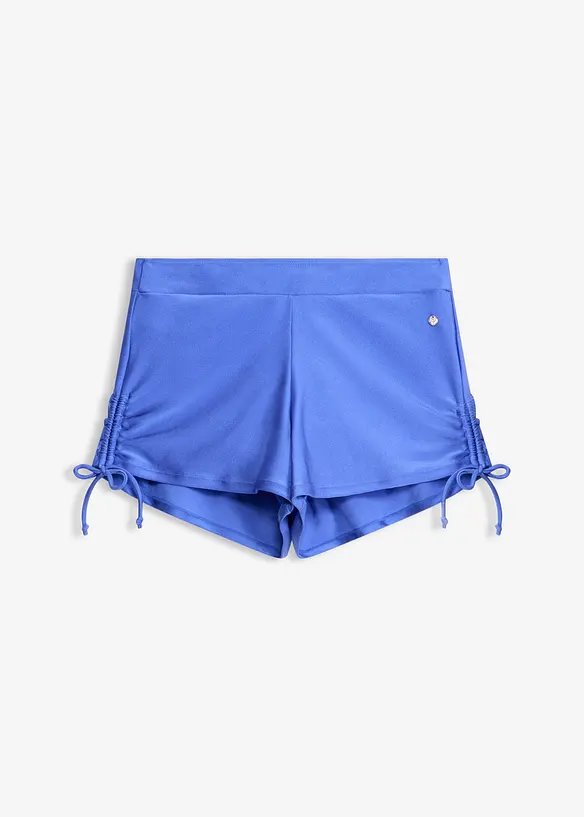 Badeshorts med innvendig truse av materiale med glans, bonprix