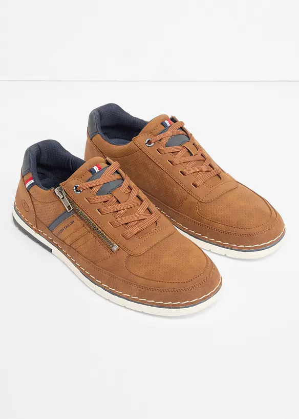 Sneakers med glidel&aring;s fra Tom Tailor, Tom Tailor