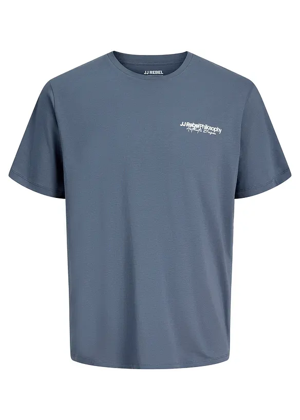 T-skjorte fra JJ REBEL av 100% bomull, Loose Fit, JJ REBEL