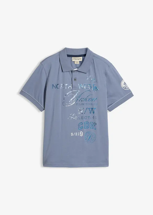 Poloskjorte i jersey, bonprix