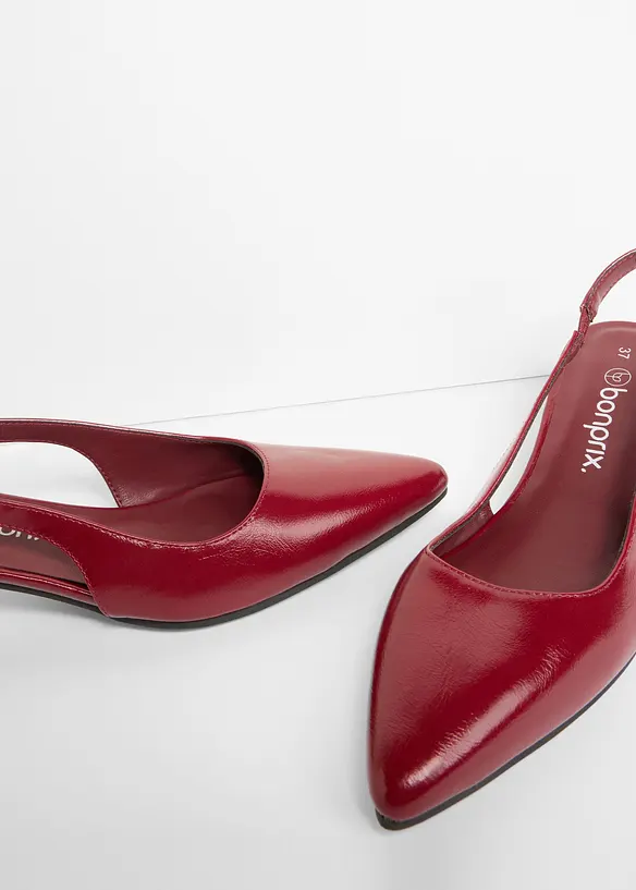 Slingbacks med lav h&aelig;l, bonprix