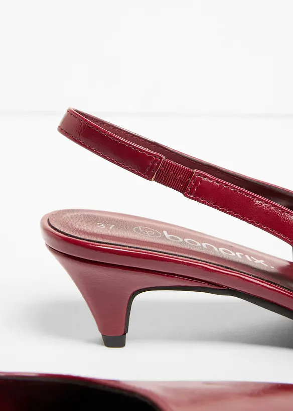 Slingbacks med lav h&aelig;l, bonprix
