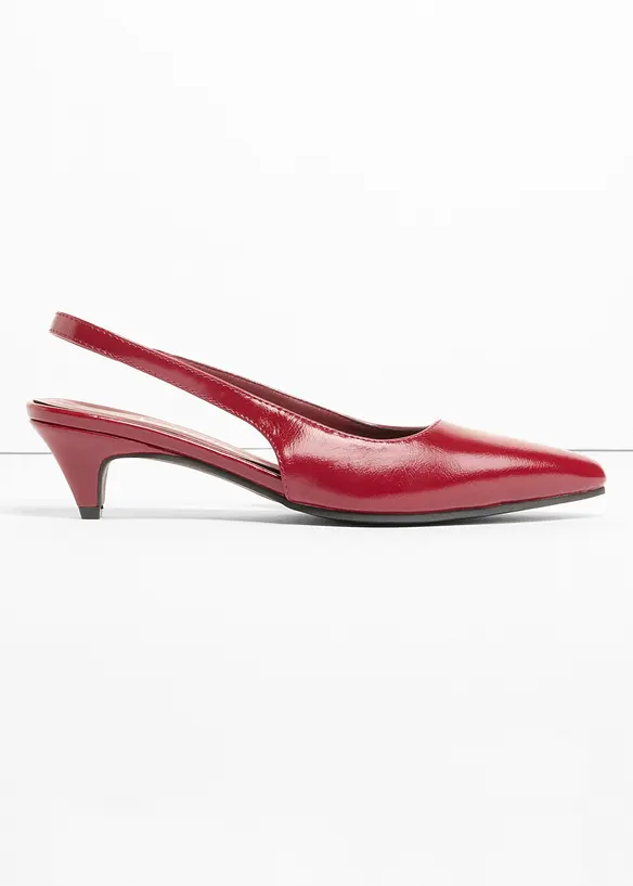 Slingbacks med lav h&aelig;l, bonprix