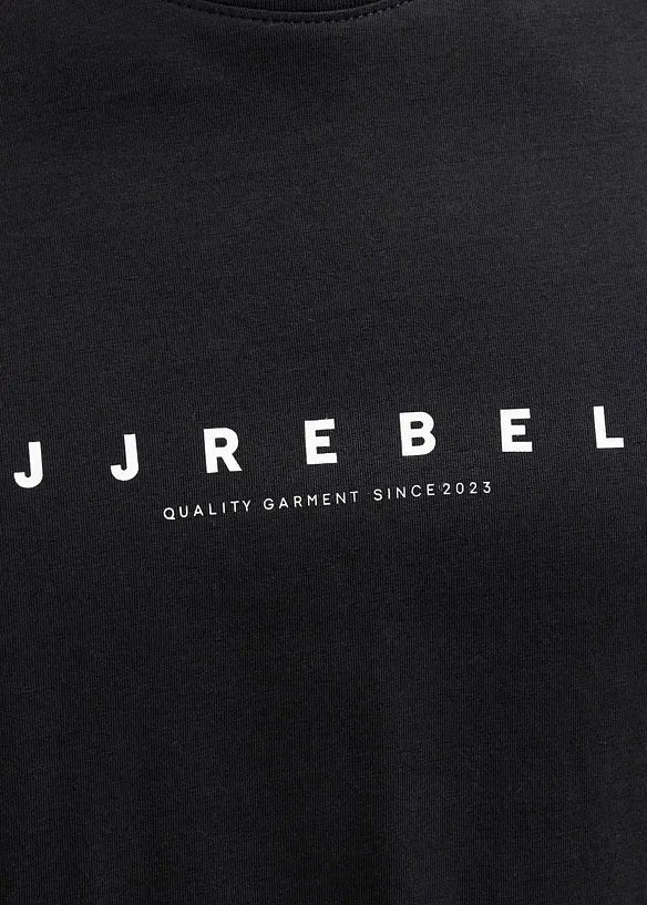 T-skjorte fra JJ REBEL av 100% bomull, Loose Fit, JJ REBEL