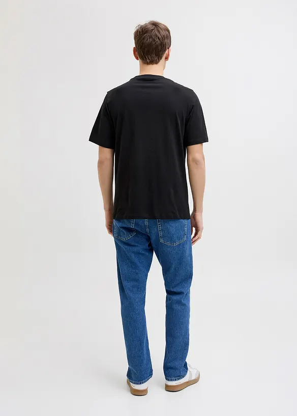 T-skjorte fra JJ REBEL av 100% bomull, Loose Fit, JJ REBEL