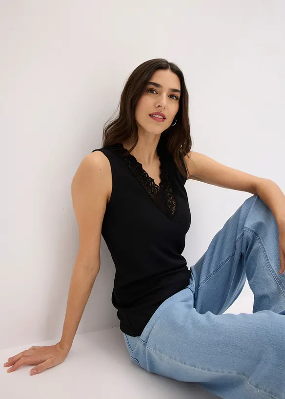 Topp med blonde, bonprix