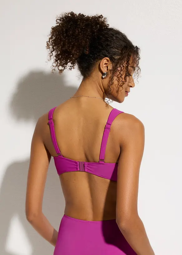 Minimizer-bikinitopp med brede stropper, bonprix