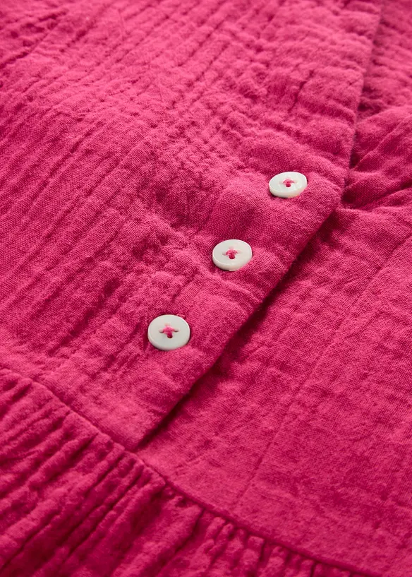 Kjole av luftig musselin, bonprix