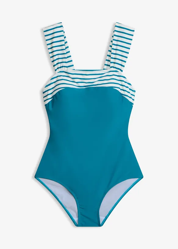 Shape-badedrakt, middels formende, med brede stropper, bonprix