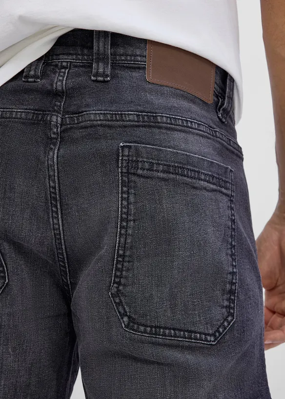 Regular Fit 3/4-cargojeans, Straight, bonprix