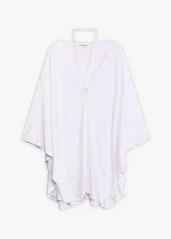 Transparent strandtunika i viskose, bonprix