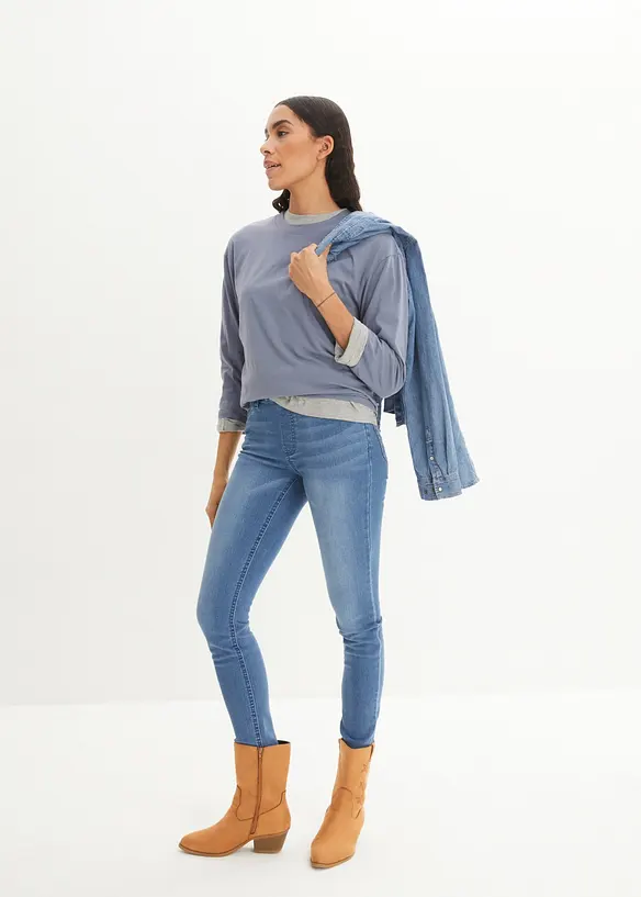 Jeggings med stretch, bonprix