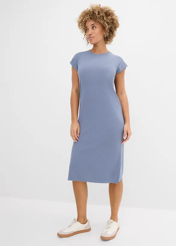 Jerseykjole i viskoseblanding, bonprix