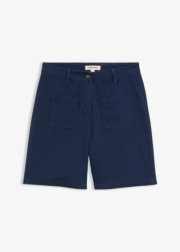 Bermudashorts i bomullsblanding, bonprix