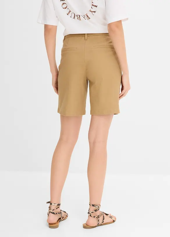 Bermudashorts i bomullsblanding, bonprix