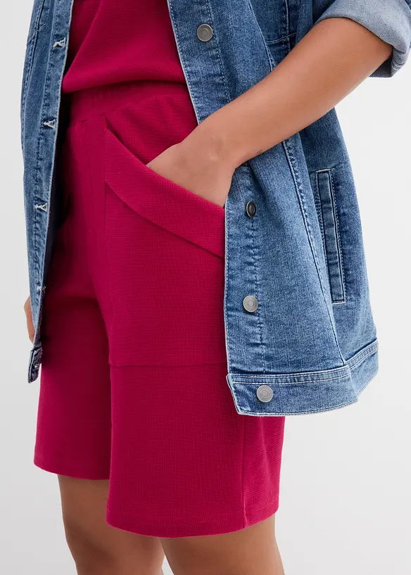 Bermudashorts i 100% bomullsjersey, bonprix