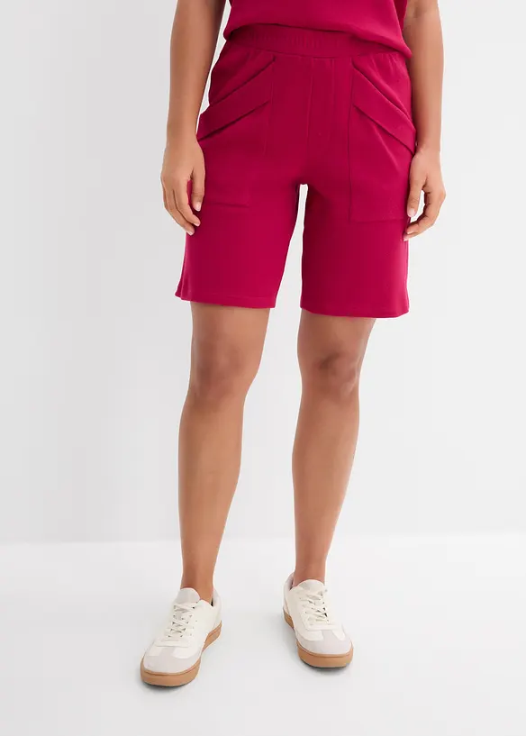 Bermudashorts i 100% bomullsjersey, bonprix