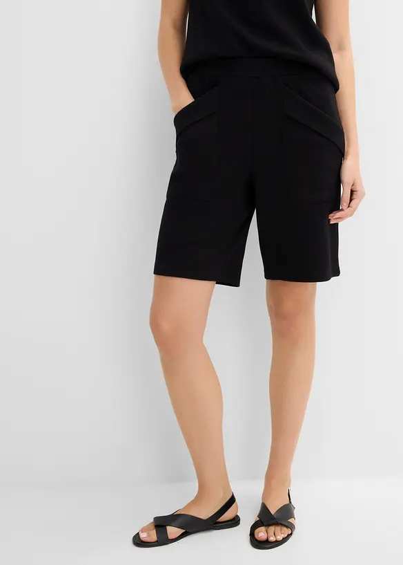 Bermudashorts i 100% bomullsjersey, bonprix