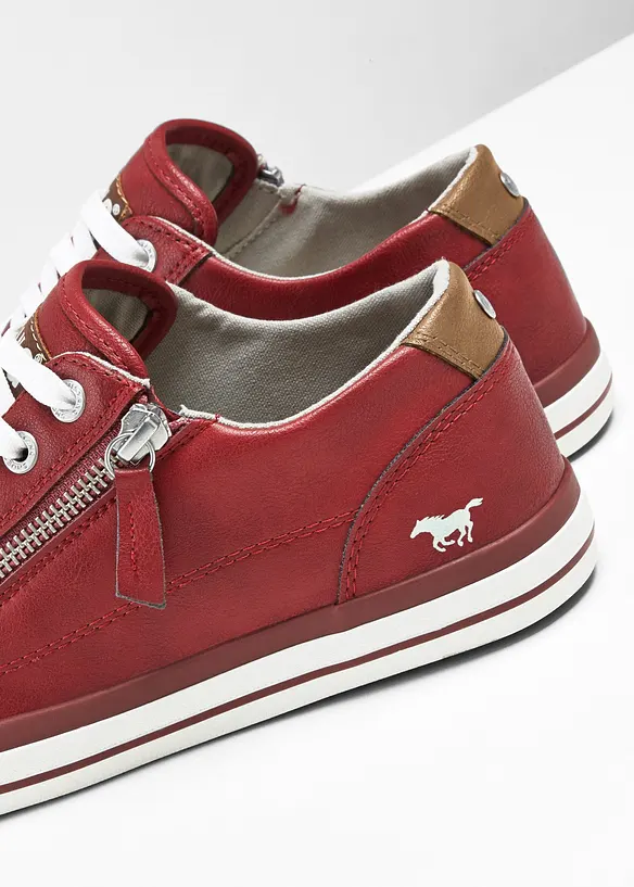 Sneakers fra Mustang med glidel&aring;s, Mustang
