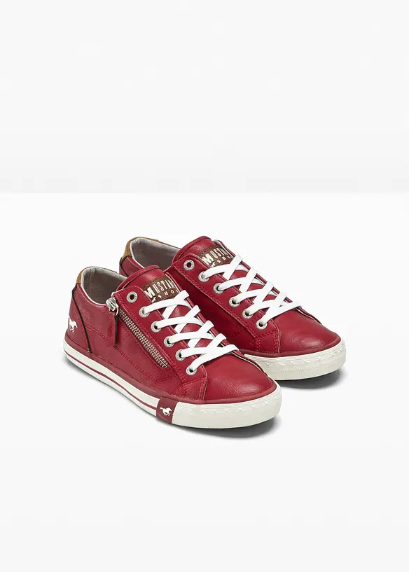 Sneakers fra Mustang med glidel&aring;s, Mustang