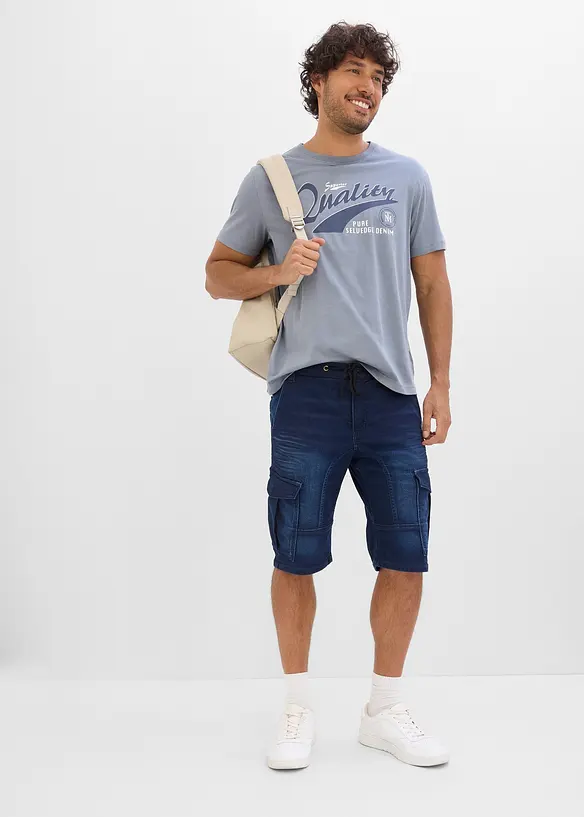 T-skjorte i 100% &oslash;kologisk bomull (2-pack), bonprix