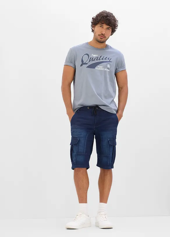 T-skjorte i 100% &oslash;kologisk bomull (2-pack), bonprix