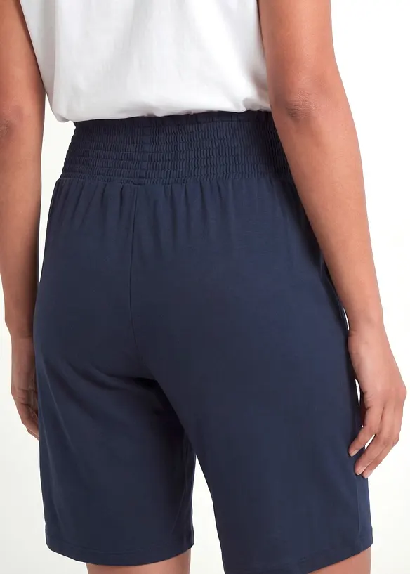 Jersey-bermudashorts i viskosemiks, bonprix