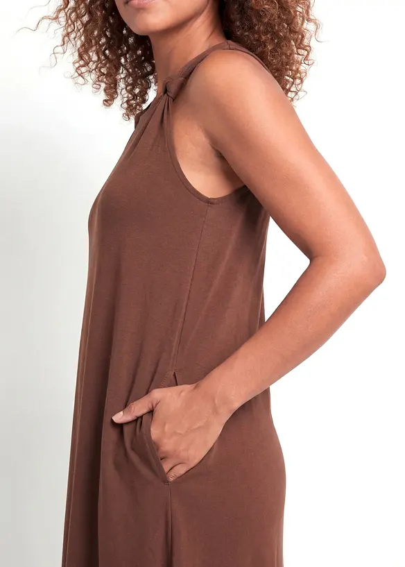 Jerseykjole i 100% bomull, bonprix