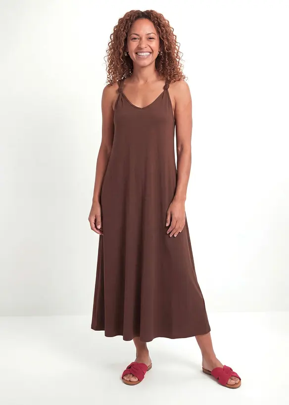 Jerseykjole i 100% bomull, bonprix