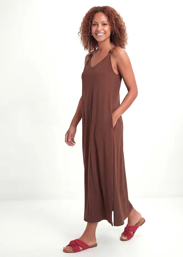Jerseykjole i 100% bomull, bonprix