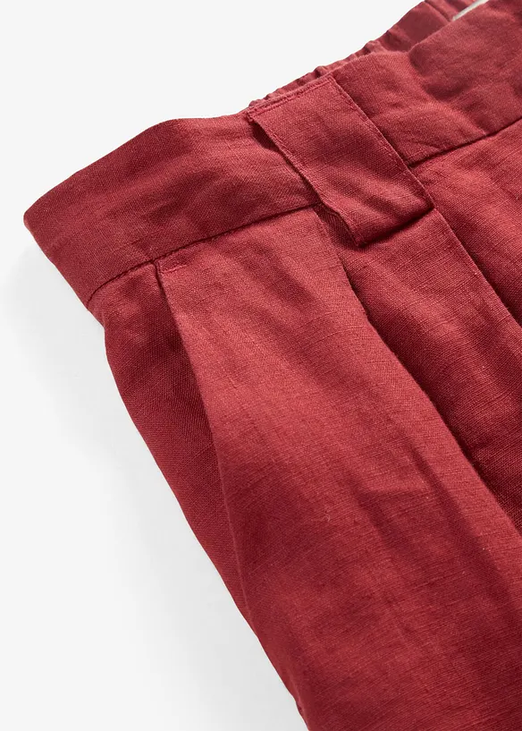 Bermudashorts i 100% lin, bonprix