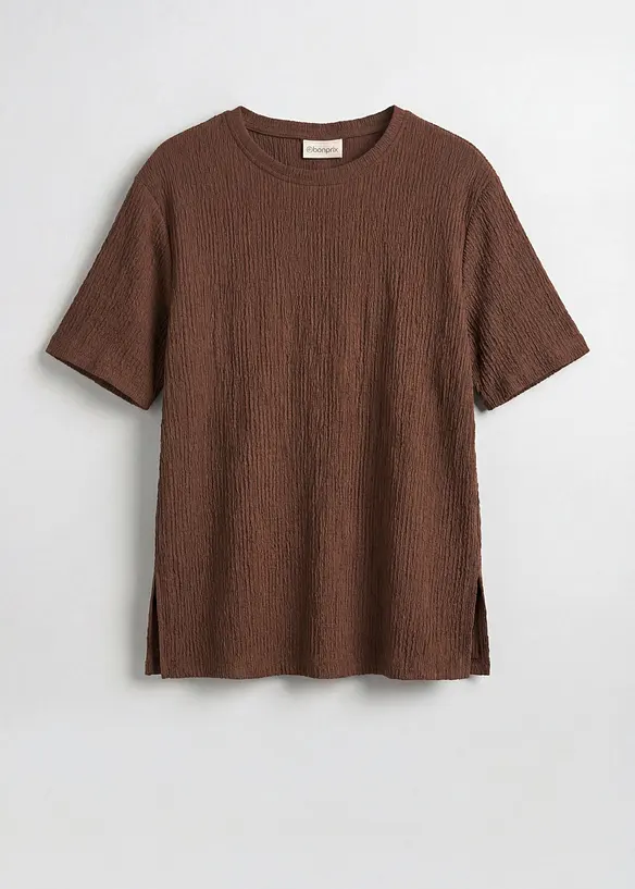 Topp i lett strukturert krepp, bonprix