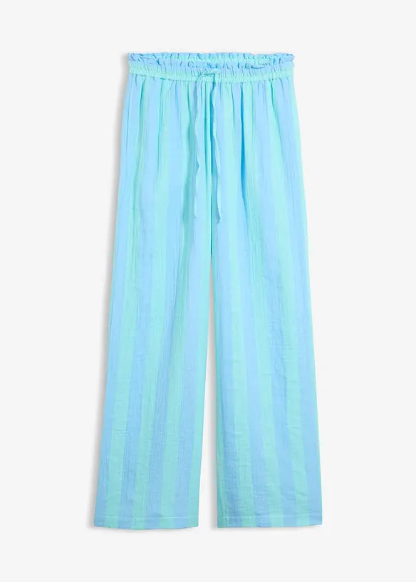 Pull on-bukse i luftig musselin, bonprix