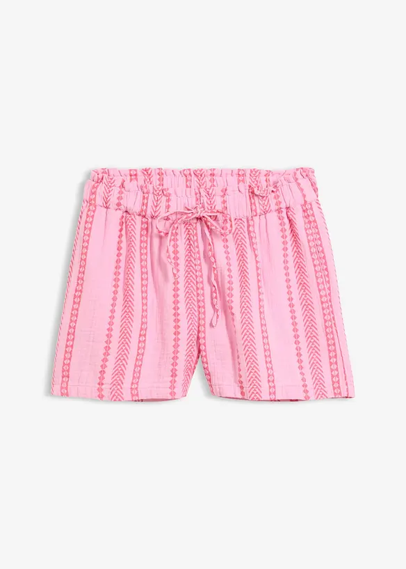 Shorts i luftig musselin, bonprix