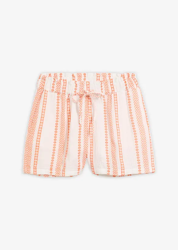 Shorts i luftig musselin, bonprix
