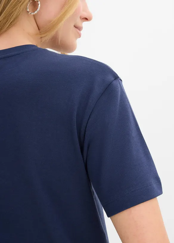 T-skjorte i 100% &oslash;kologisk bomull, bonprix