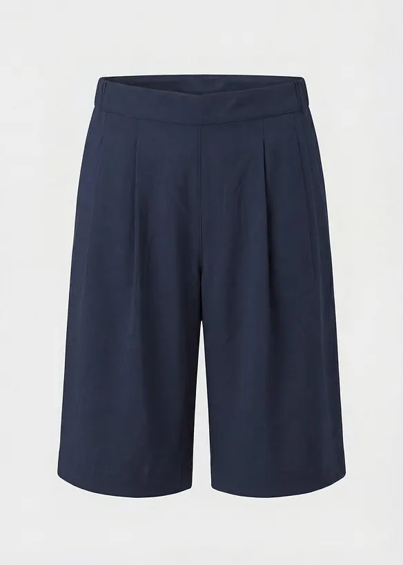Bermudashorts av lett viskose, bonprix