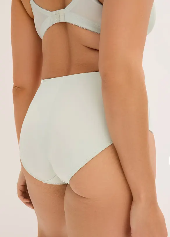 Shape truse med nydelig broderi, bonprix